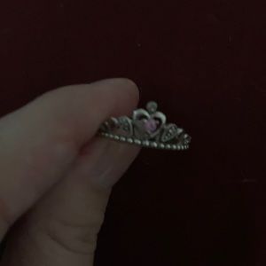 Lowest! - Pink sapphire crown ring